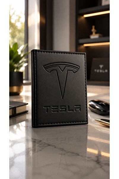 taso8090 Tesla Spirit Case (Leather Textured Print)