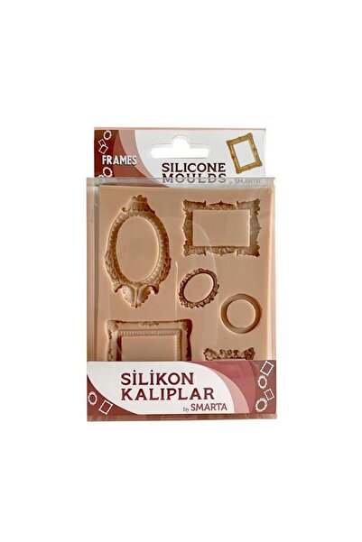 Smarta 100x130x15mm Silikon Mini Müzem Çerçeveler /