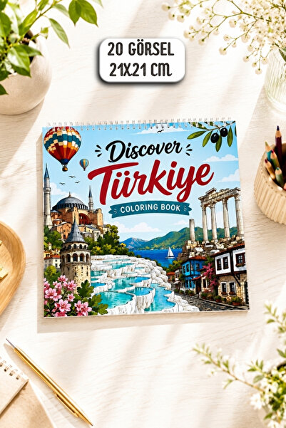 birikiyedi Discover Türkiye Coloring Book | Türkiye Şehirleri /Turkey Travel ...