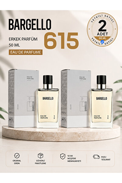 Bargello ERKEK PARFÜM 615 FRESH 50 ML EDP 198658695220 2x