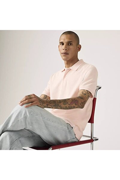 Levi's Levis Original Men's Pink Polo Collar T-Shirt - 005Fm-0010