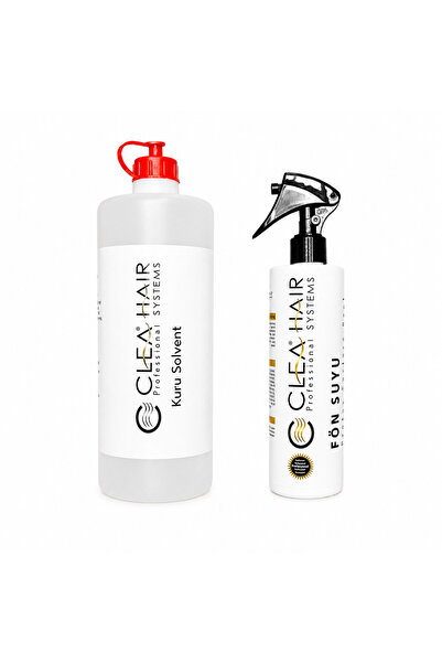 CleaHair Protez Saçlara Özel Temizleme ve Arındırıcı Solvent ve Fösuyu