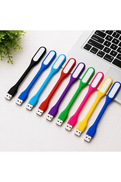 gaman Çok Renkli(9 Renk) Esnek Taşınabilir Usb Kitap Okuma Ledi Gece Lambası ...