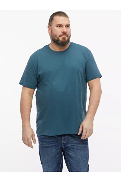 s.Oliver Tricou pentru bărbați, mărimi mari, cu guler rotund, din bumbac