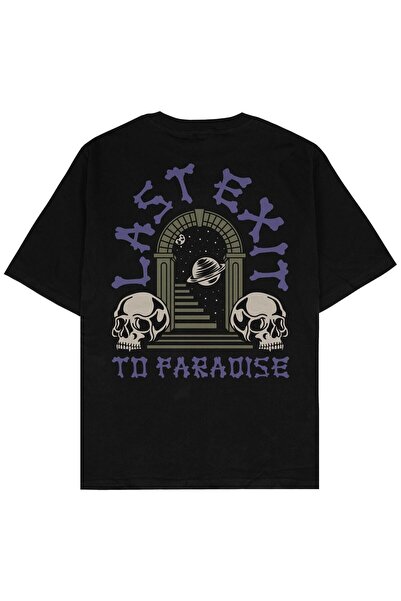AyveGa Tricou unisex negru Last Exit