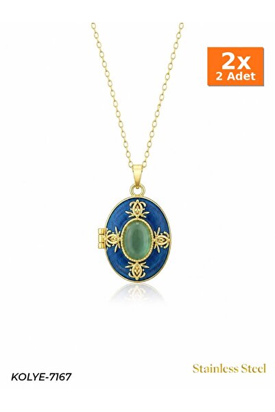 Bozhi Necklace Steel 45cm Luminous Style