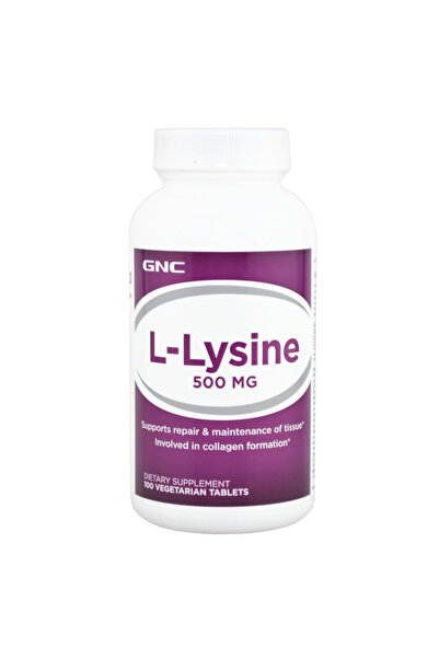 GNC BAG L-Lizina (L-Lysine) 500mg 100tb vegetale