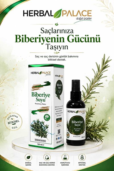 Herbal Palace Rosemary Water 100% Pure (Without Stock)