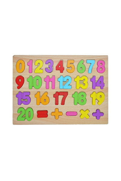 DanyCris Puzzle lemn, incastru, numere