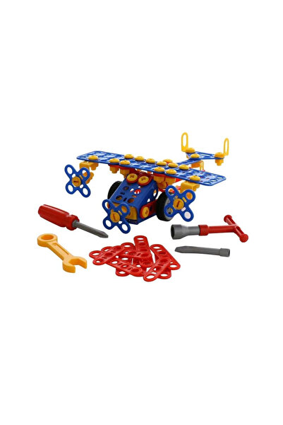 Polesie Avion de asamblat - 144 piese, 13x10x19 cm,