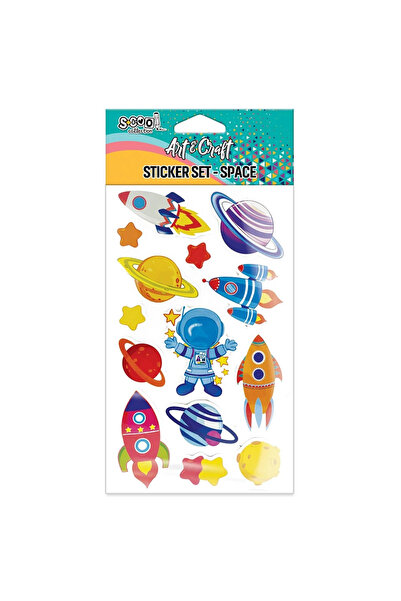 OEM Stickere 3D - Spatiu (SC2807)