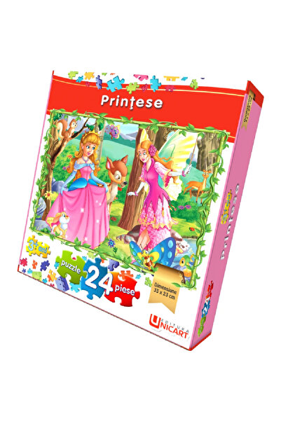 Editura Unicart Puzzle 24 piese - Printese 33x23 cm