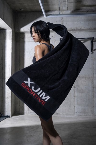 XJIM 75X150 Gym and Bath Towel Soft Cotton Quick Drying Absorbent + 1 Sports Towel as a Gift