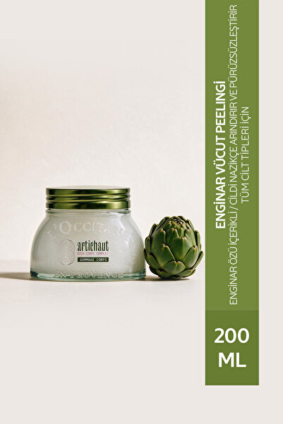 L'Occitane Artichoke Body Scrub - Enginar Vücut Peelingi 200 Ml