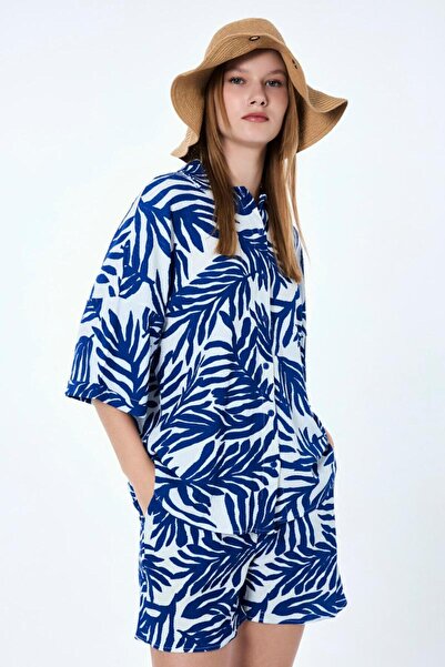 MY GRS Zebra Pattern Shorts Suit