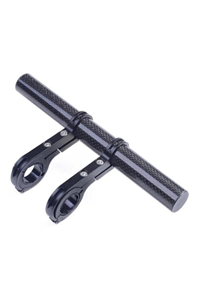 Profisher M365 Elektrikli Scooter İçin Gidon Montaj Ek Bar 20cm Karbon Boru S...