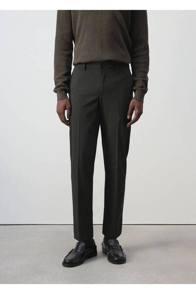MANGO Man Bologna slim fit crop pantolon