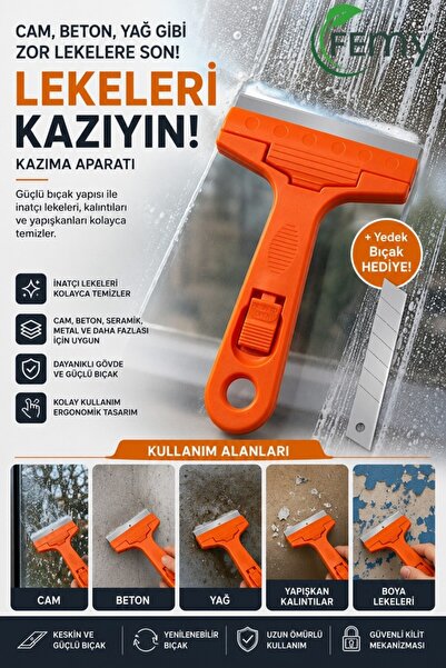 Genel Markalar Plastik Cam Kazıma Aparatı Pck497
