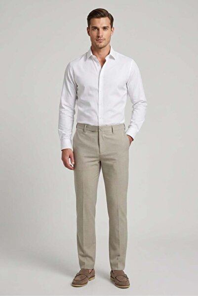 Uki BEJ Comfort Fit Jogger Pantolon