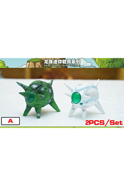 Choice8 Bandai A 10cm/3.93in Anime Dragon Ball Z 2pcs/set Capsule Spaceship V...