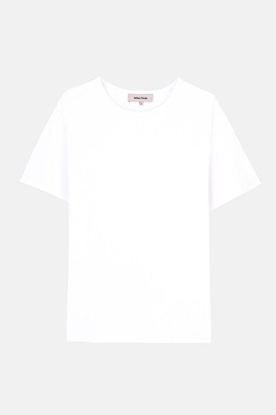 Reflect Studio Tricou Basic Modal - Alb