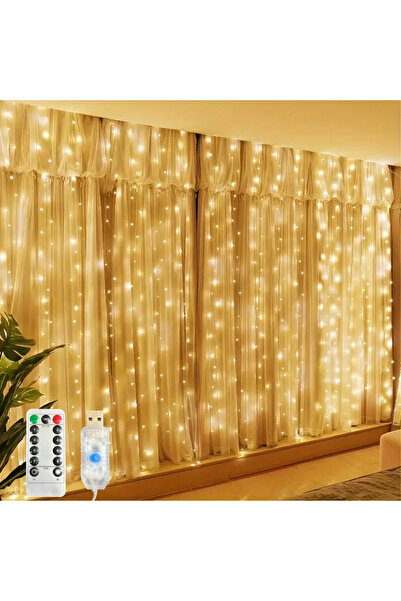 Choice 3Mx3M warm USB Christmas LED Curtain Lights, Indoor Fairy Curtain Ligh...