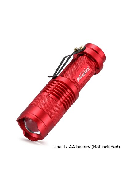 Choice AA Red SK68Red مصباح يدوي أحمر تكبير الضوء صغير لصيد النحل وصيد الأسما...