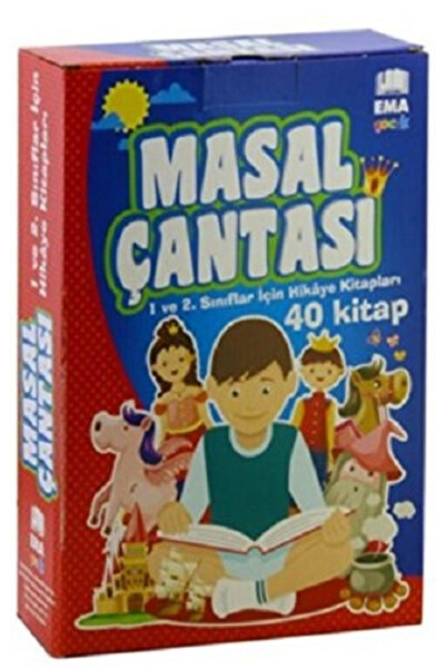 Ema Kitap حقيبة القصص الخيالية 40 كتابًا مختارًا من 100 قطعة أثرية أساسية - ا...