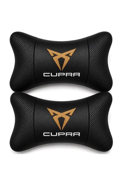 AYAZGURUP Cupra Bronz Lüks Yastık Ve Kemer Seti 2 Yastık 2 Kemer