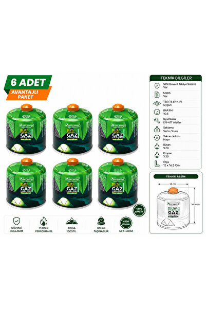 Orcamp Kts 450 Gaz Kartuşu 6'lı