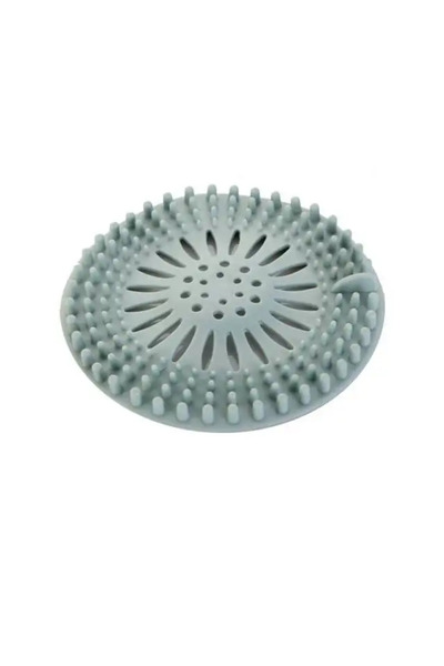 Choice 1pcs Blue Hair Catcher Durable Silicone Hair Stopper Shower Drain Cove...