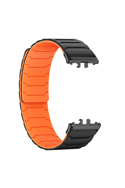 Choice15 for Galaxy Fit 3 BBO Magnetic Strap For Fit 3 Silicone Adjustable Wa...