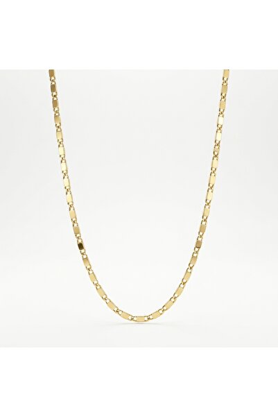 Snartun Cm Jewelry Gold Chain Necklace 60 cm Stainless Steel Women's Necklace...