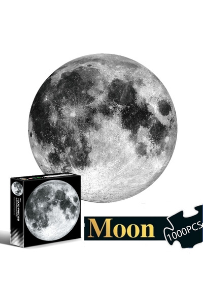choice2 moon Adult Puzzle Puzzle Game 1000 Planet Moon Earth Puzzle Challenge...
