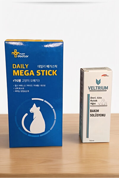 Mypet Doctor Daily Mega Stick 14gr X 30 Adet – Lezzetli Günlük Besin Takviyesi & VELTRIUM Bakım Solüsyonu