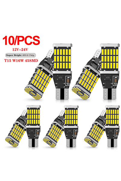 Choice 10PCS T15 W16W 10PCS T15 W16W 921 912 T16 T10 902 LED Bulbs High Power...