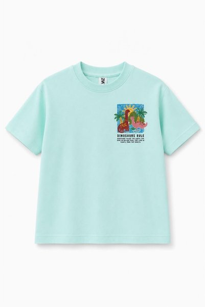 Zuvi Baby Boy's Dinosaur Printed T-Shirt