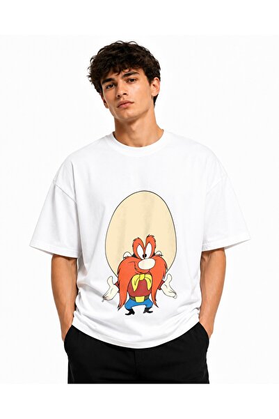 Inscriptie Tricou Unisex Bumbac Premium Casual " Yosemite Sam 2 "