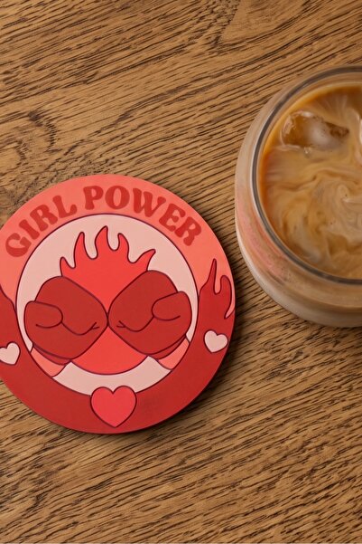 Cool Stuff Girl Power Bardak Altlığı
