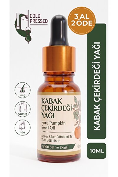 aktarloji Kabak Çekirdeği Yağı 10 ml / Soğuk Sıkım / %100 Saf Ve Doğal / Pump...