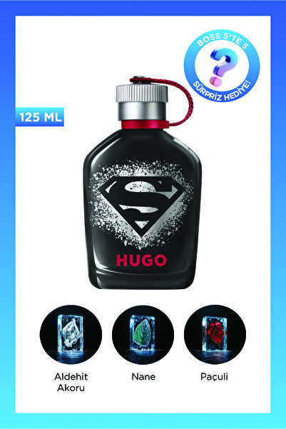 BOSS Hugo Superman EDP 125 ml Erkek Parfüm