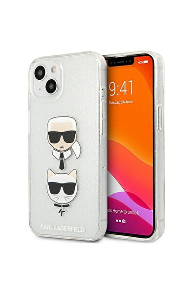 Karl Lagerfeld KLHCP13SKCTUGLS iPhone 13 mini 5,4 " argintiu/argintiu carcasă...