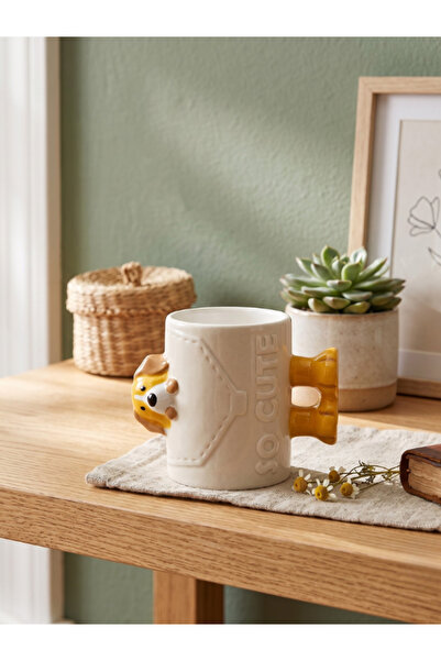 Tohana 3D Bear Figured Ceramic Mug 438 ml