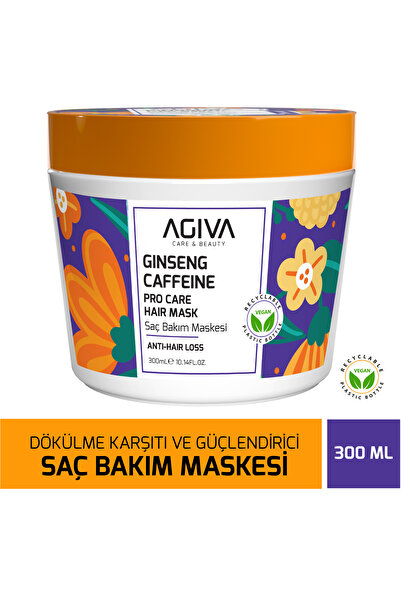 agıva Caffeine Ginseng Zayıf ve Güçsüz Saçlar İçin Dökülme Karşıtı Saç Bakım ...