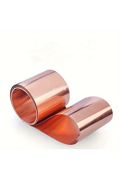 Choice Yellow 1PC Copper Plate Roll 0.1 Millimeter-Thick Pure Copper Metal Sh...