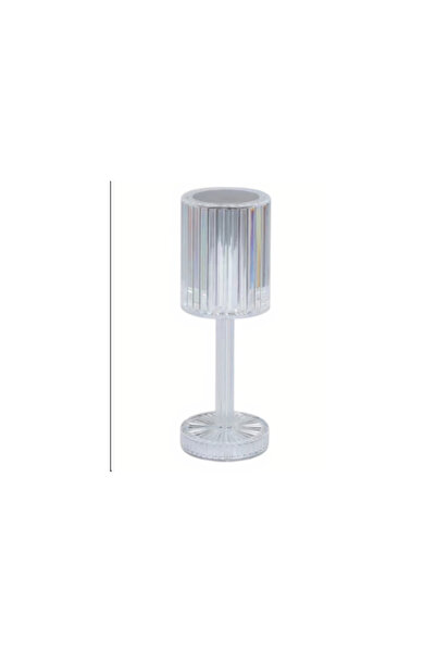 OEM Lampă de masă LED din cristal, cu baterie, încărcare USB și telecomandă, ...