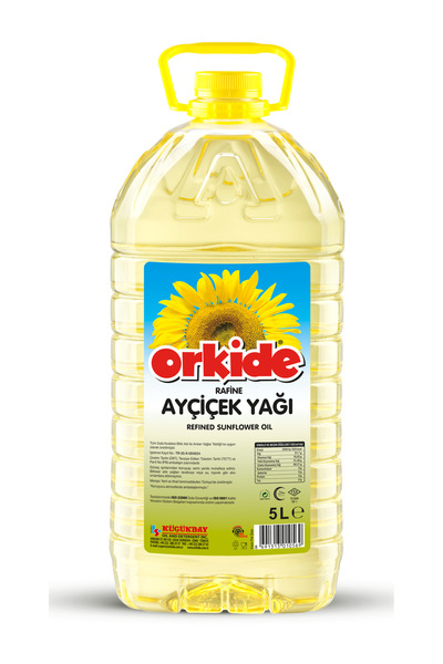 Orkide Ayçiçek Yağı 5lt Pet Şişe