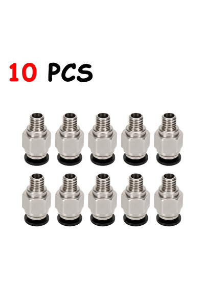 Choice5 PC4-M6-10pcs 1-10pcs 3d Printer Accessories PC4-M6 Male Straight Pneu...