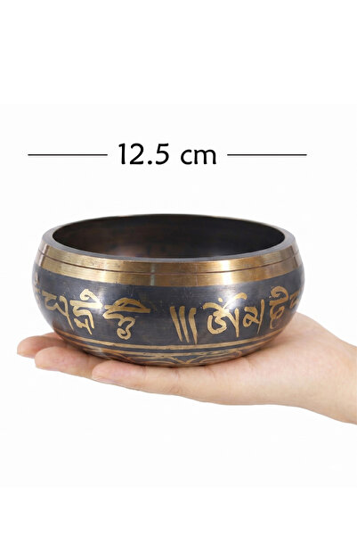 Yogatime Tibet Çanağı (Singing Bowl) – 12,5 cm - Ses Terapisi İçin El Yapımı ...