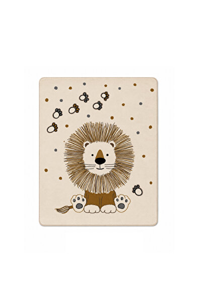 Factory Price Lion and Paw Kids Cushion Play Mat Rug – Soft Padded Carpet wit...